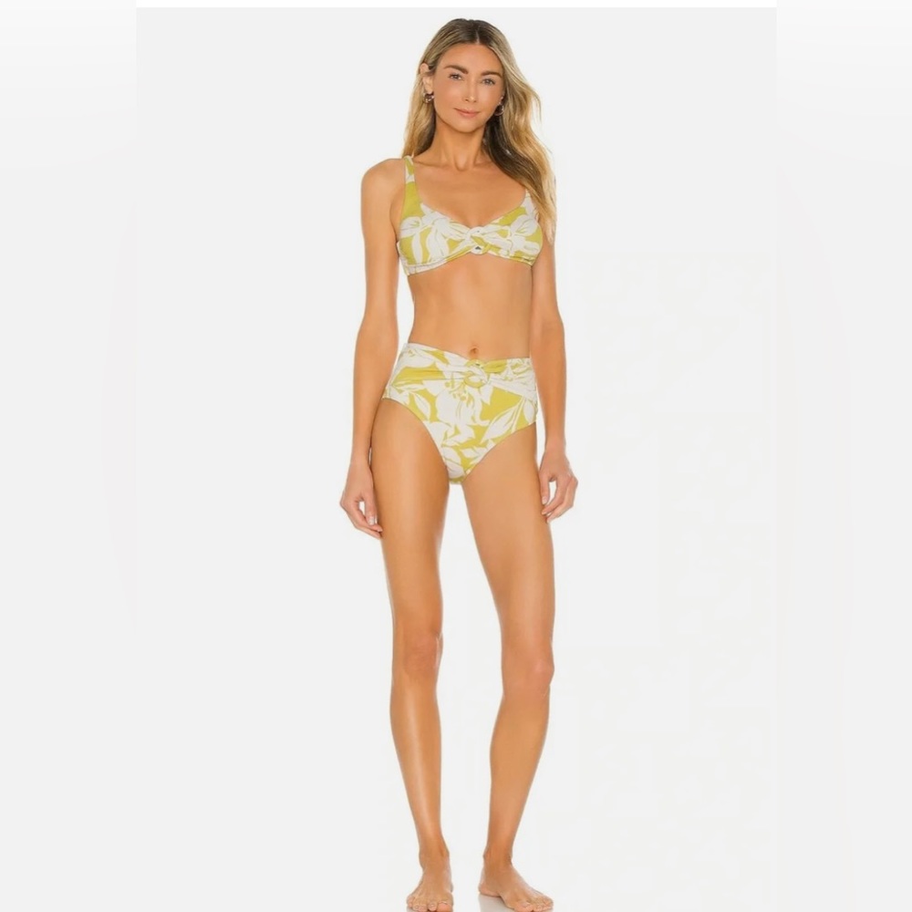 L^SPACE NWT LANA BOTTOMS in HAVANA BLOOMS